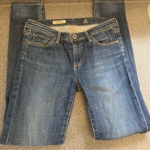 Adriano Goldschmied The Prima Mid Rise Cigarette Jeans Size 27R Premium Denim